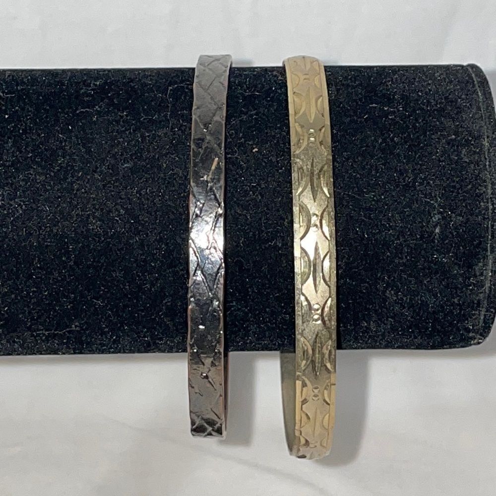Two bangle bracelets - Picture 2 of 3
